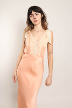 40s Silk Satin Nightgown