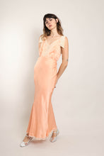 40s Silk Satin Nightgown