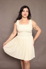 90s Pleated Tank Dress