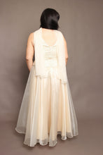 90s Organza Dress With Sash