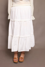 90s Cotton Peasant Skirt