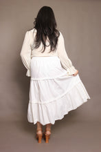 90s Cotton Peasant Skirt