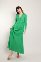 70s Rhinestone Maxi Dress