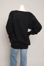 80s Metallic Butterfly Sweater