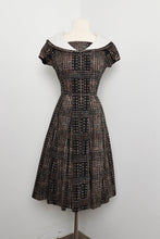 50s Accent Collar Dress