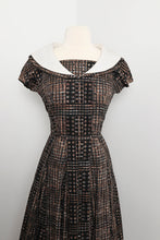 50s Accent Collar Dress