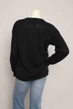 90s Floral Abstract Sweater