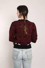70s Alphabet Sheep Sweater