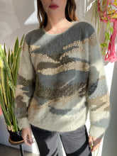 80s Textured Angora Sweater