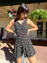90s Floral Romper
