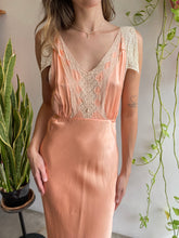 40s Silk Satin Nightgown