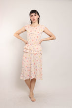 40s Floral Cotton Dress