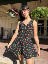 90s Floral Romper