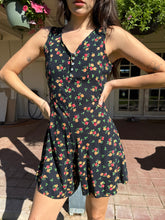 90s Floral Romper