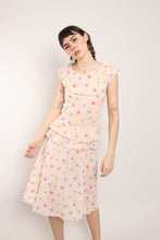 40s Floral Cotton Dress
