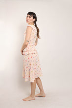 40s Floral Cotton Dress