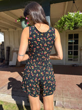 90s Floral Romper