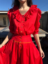 80s Red Prairie Set