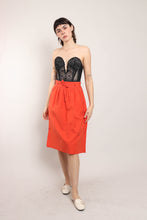 70s Orange Gucci Skirt