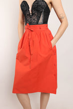 70s Orange Gucci Skirt