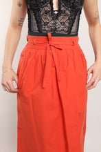 70s Orange Gucci Skirt
