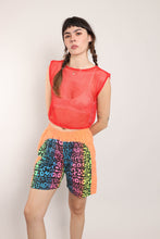 80s Dayglo Beach Shorts