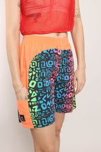 80s Dayglo Beach Shorts