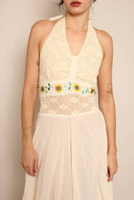 90s Sunflower Gauze Dress
