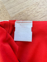 70s Red Babydoll Dress