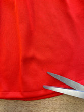 70s Red Babydoll Dress