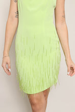 00s Beaded Fringe Dress