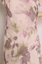 00s Silk Floral Dress