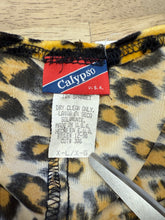 90s Velvet Leopard Jumpsuit