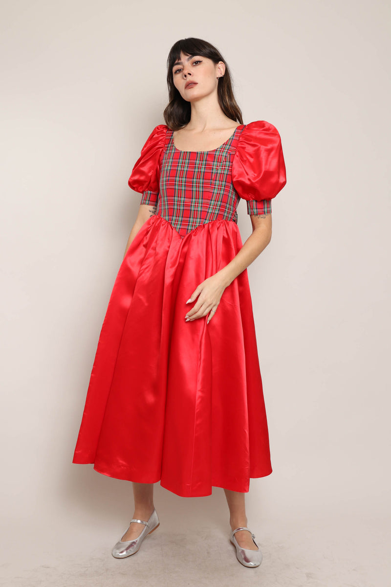 80s Christmas Present Dress