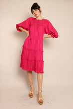 90s Crochet Gauze Dress