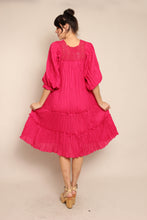 90s Crochet Gauze Dress