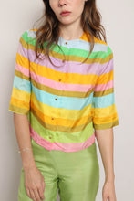 60s Rainbow Silk Set
