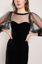 60s Lilli Diamond Bishop Sleeve Dress