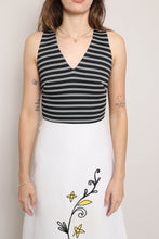 70s Floral Appliqué Dress