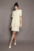 80s Pearl Beaded Dress