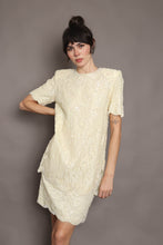 80s Pearl Beaded Dress