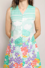 70s Floral House Dress