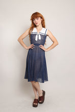 80s Sailor Collar Dress