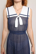 80s Sailor Collar Dress