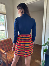 60s Mock Neck Collar Mod Dress