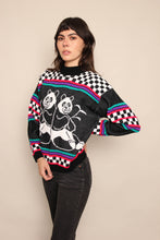 80s Panda Bear Sweater