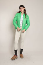 70s Green Puffer Jacket