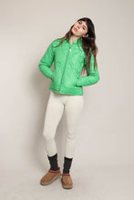 70s Green Puffer Jacket
