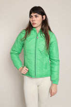 70s Green Puffer Jacket