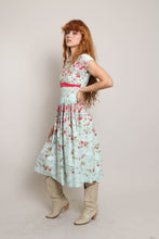 50s Floral Cotton Dress